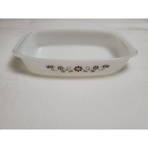 Vintage Dynaware Ivory & Brown Mini Daisy Bowl & Cup Set Cottage Core Boho